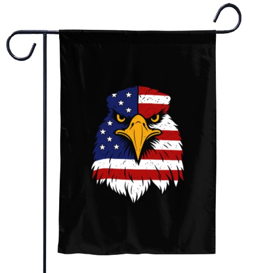 US Eagle Garden Flags