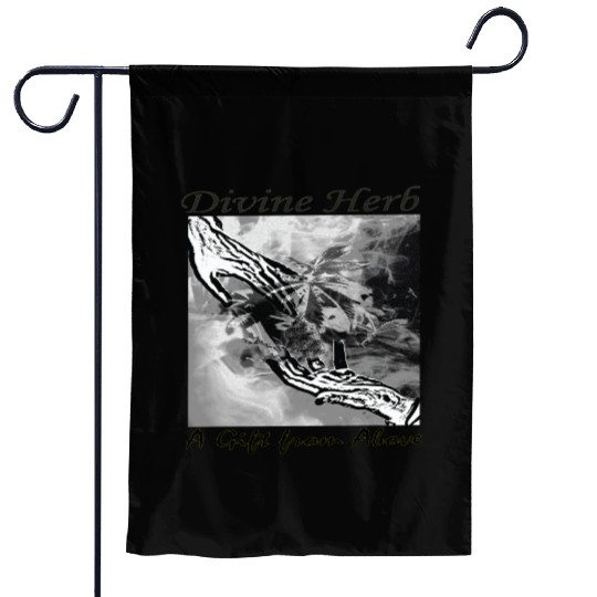 Divine Herb – A Gift from Above Garden Flags