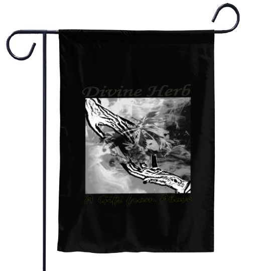 Divine Herb – A Gift from Above Garden Flags