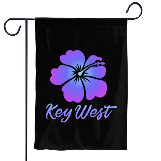Key West Hibiscus Garden Flags