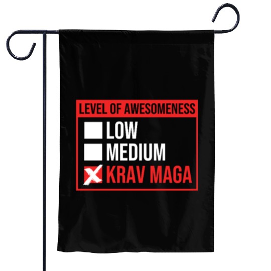 Krav Maga Israel Martial Arts Garden Flags