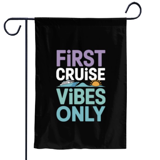 Cruise Rookie Ocean Adventure First Voyage Garden Flags