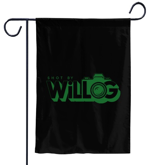 Dark Green Garden Flags