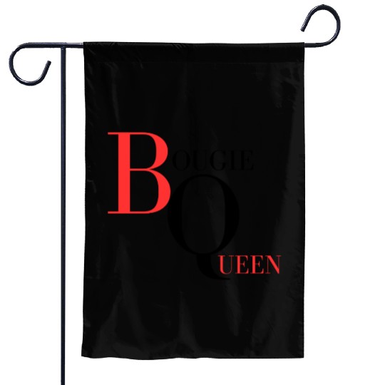Bougie Queen Red&Black Garden Flags