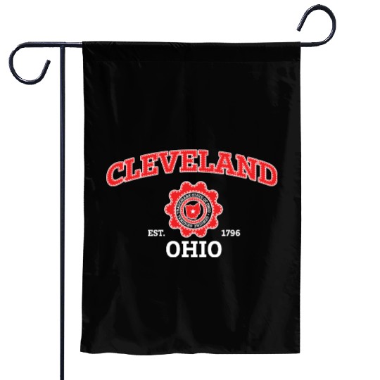Cleveland Ohio Pride - Hometown Ohio Garden Flags
