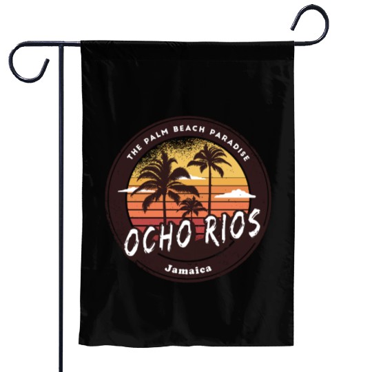 Ocho Rios Jamaica - Tropical Paradise Garden Flags