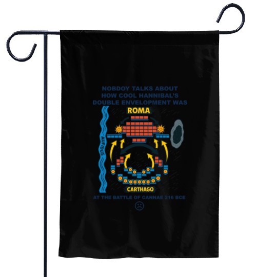 Military Tactic Appreciation - Double Envelopment Garden Flags