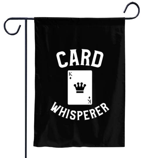 Card Whisperer Cool Poker Garden Flags