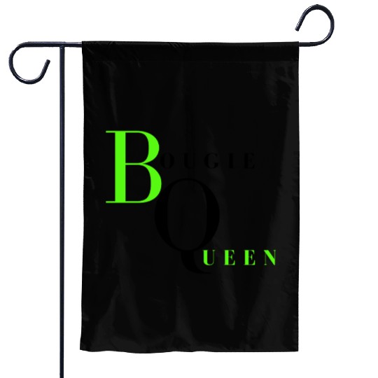 Bougie Queen Lime&Black Garden Flags