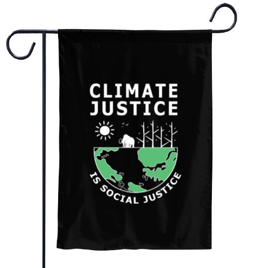 Climate Change Science Earth Day Garden Flags