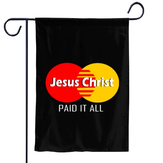 Idea de diseño Jesus Christ Pago Todo Garden Flags