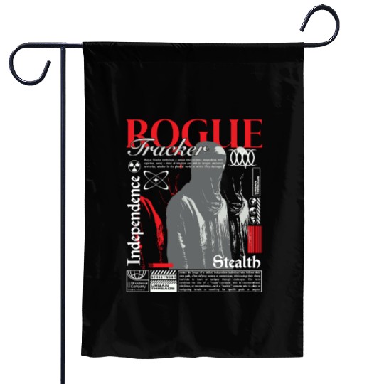Rogue Tracker Garden Flags