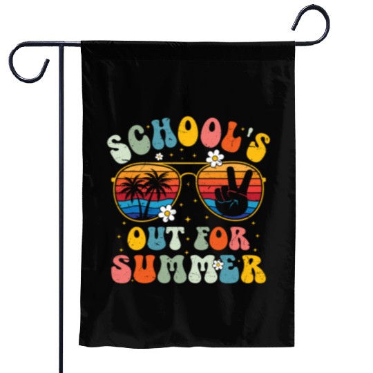 Schools Out For Summer Last Day Of School Garden Flags