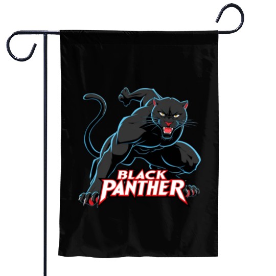 Black Panther. Garden Flags