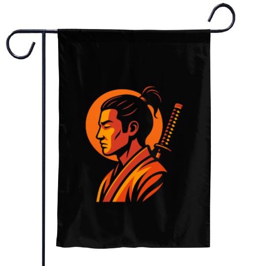 Silent Samurai – The Way of Modern Honor Garden Flags