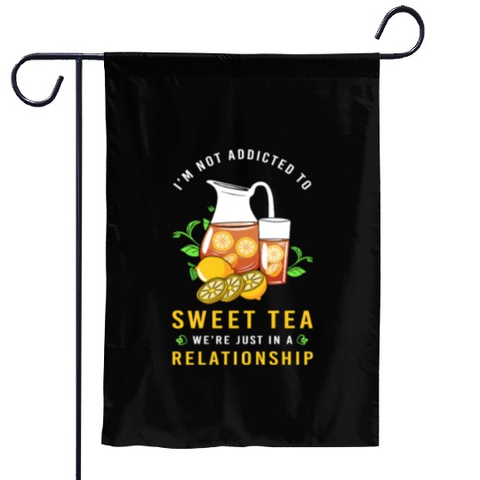 Morning Drink Sweet Tea Garden Flags