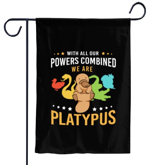 Animal Lover Platypus Garden Flags