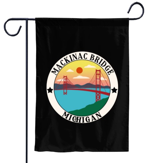 Mackinac Island Garden Flags