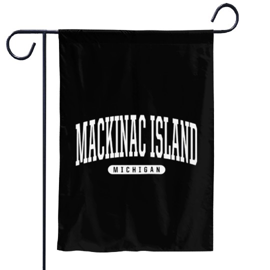 Mackinac Island Garden Flags