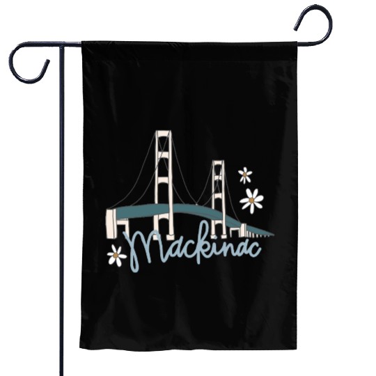 Mackinac Island Garden Flags
