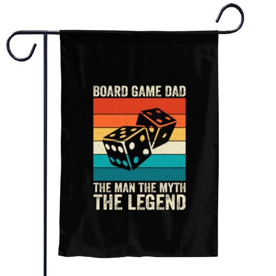 Board game dad Garden Flags