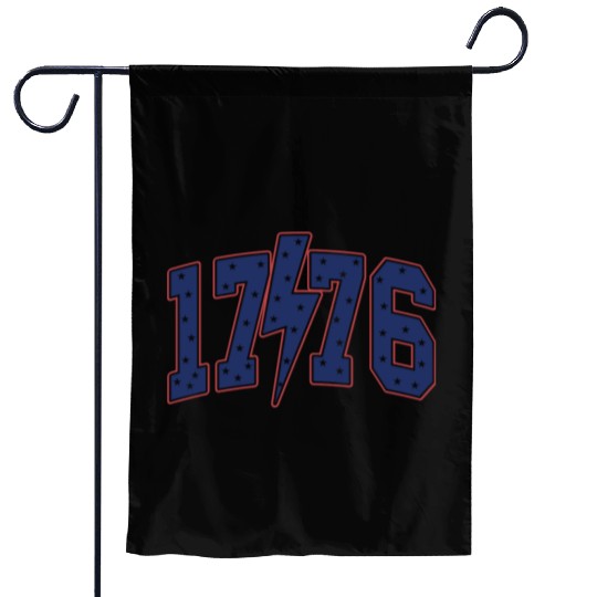 1776 4th of July Garden Flags
