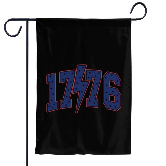 1776 4th of July Garden Flags