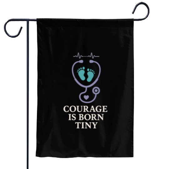 NICU Parent Pride Preemie Warrior Neonatal Garden Flags