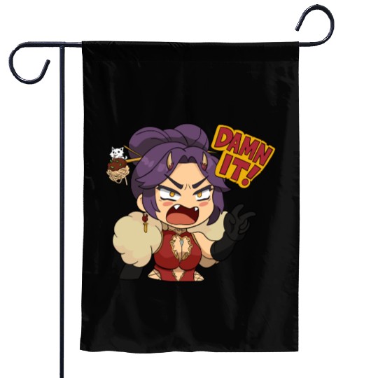 OniGiri AKA Giri Mario Party Style Sticker DAMN IT Garden Flags