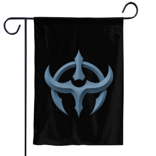 Bold Grey Icon Wear Your Symbol Cool Graphic Garden Flags