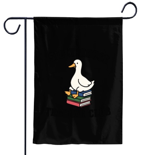 Silly Goose Teacher Club Back to School Garden Flags