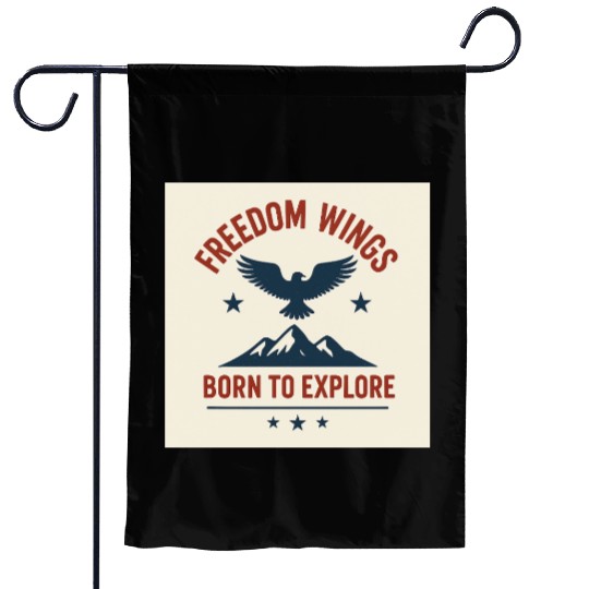 “United & Free – American Spirit” Garden Flags