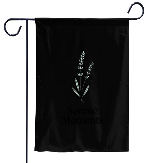 Serene Moments Lavender Calm Garden Flags