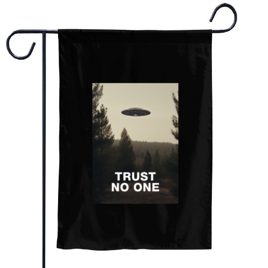 Trust No One/The X-Files poster, S01E24 1994 Garden Flags