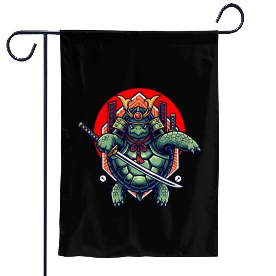 Turtle Garden Flags