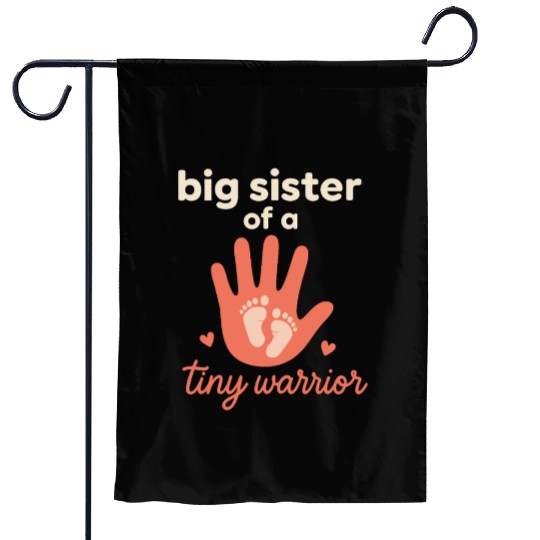 NICU Sibling Preemie Big Brother Big Sister Garden Flags