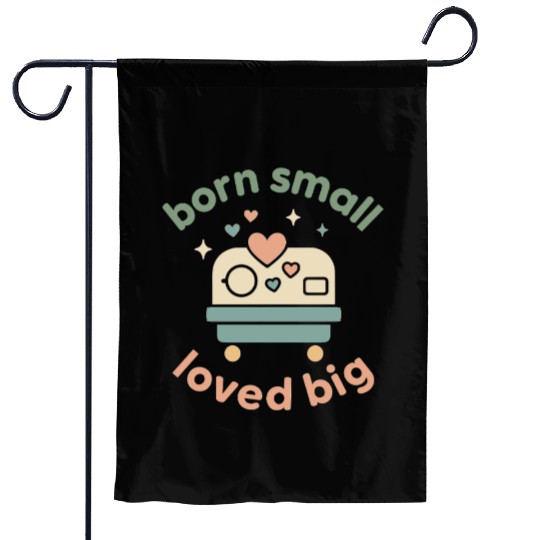 NICU Sibling Preemie Big Brother Big Sister Garden Flags