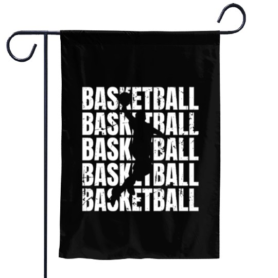 Basketball Garden Flags