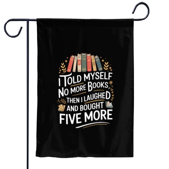 Book Lover For Bookworms And Librarian Garden Flags