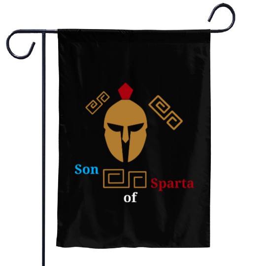 Son Of Sparta Garden Flags