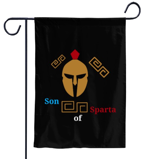 Son Of Sparta Garden Flags