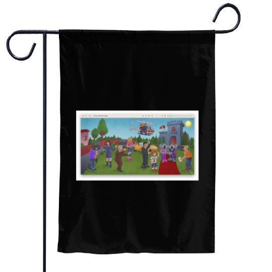 Koala Kimono Garden Flags