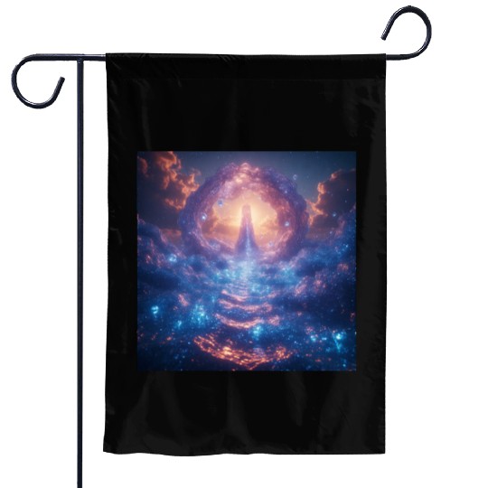 Stairway to Heaven – Cosmic Gate of Dreams. Garden Flags