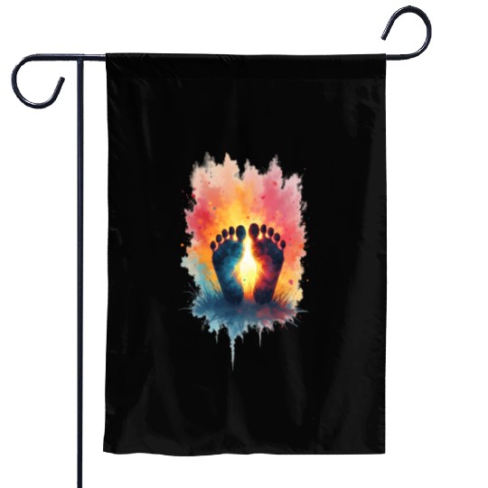 Barefoot Bliss Garden Flags