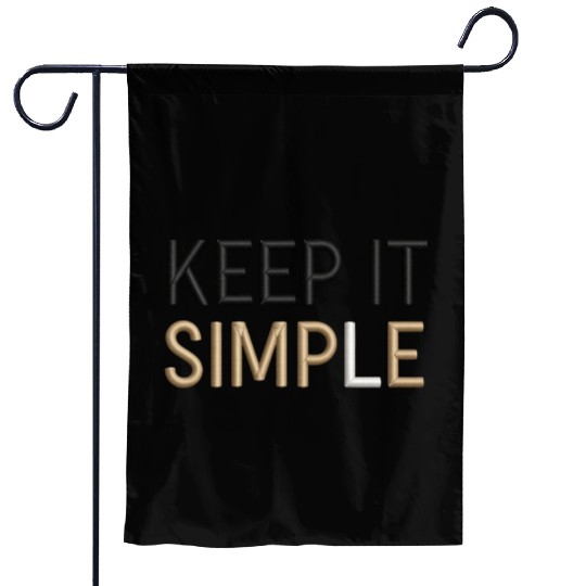 Keep It Simple Garden Flags