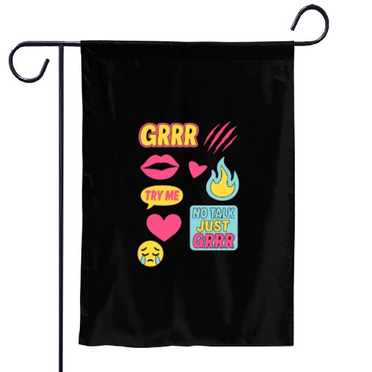 Sticker Grrr – TikTok Baddie Pack Garden Flags