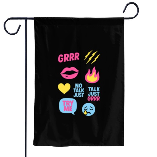 Sticker Grrr – TikTok Baddie Pack Garden Flags