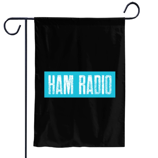 Vintage HAM RADIO Garden Flags