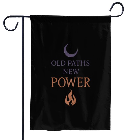 Pagan Pride Wiccan Lifestyle Earth Magic Witch Garden Flags
