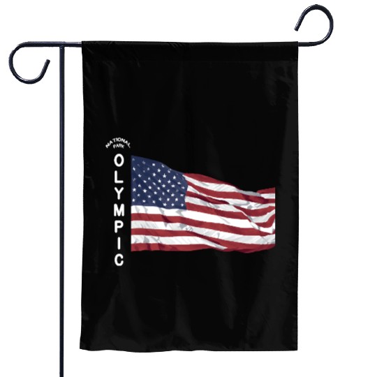 OLYMPIC National Park WASHINGTON STATE Olympic Garden Flags